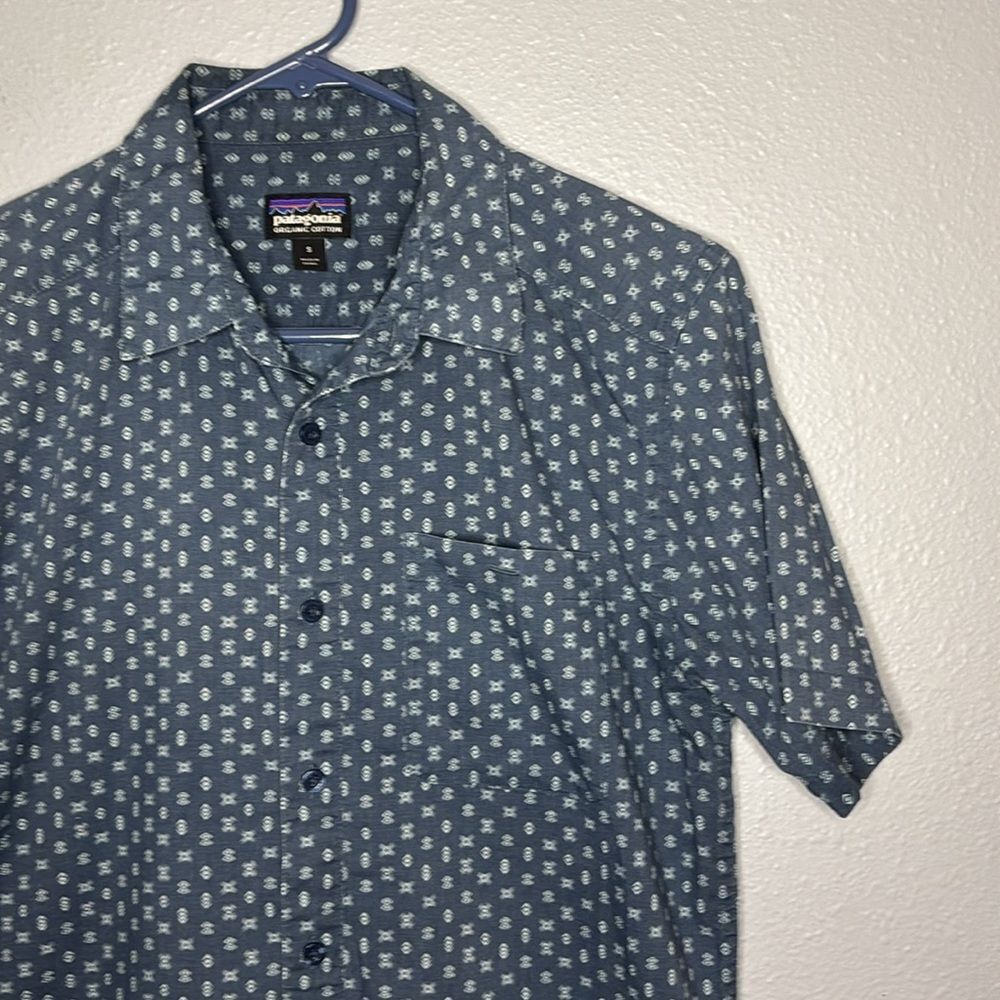 Patagonia Go To Patterned Full Button Front Colla… - image 5